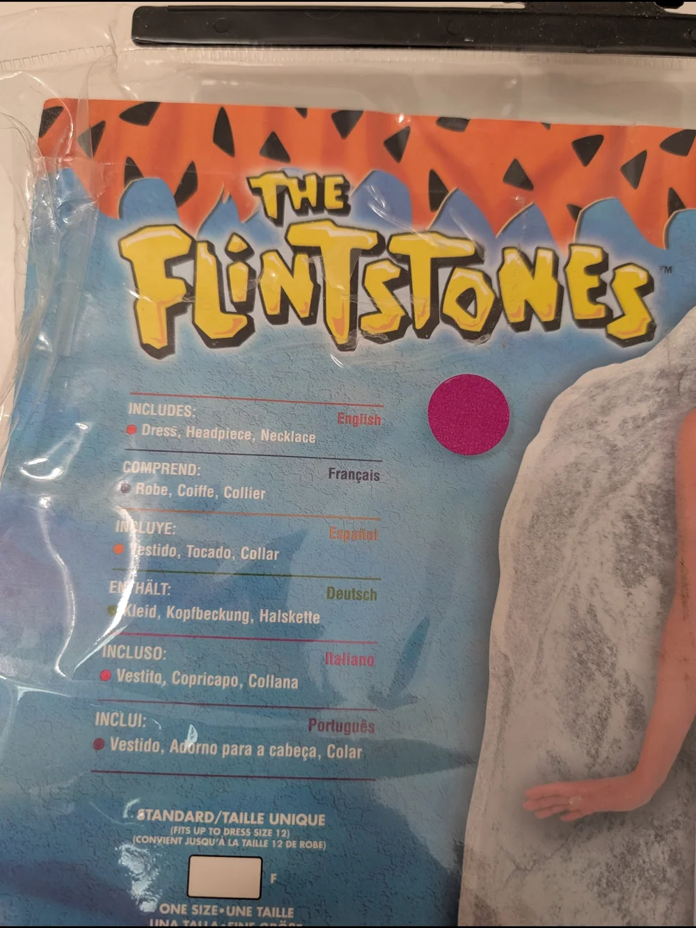 Spirit Wilma Flintstone Adult Costume Size Large - Picture 2 of 5